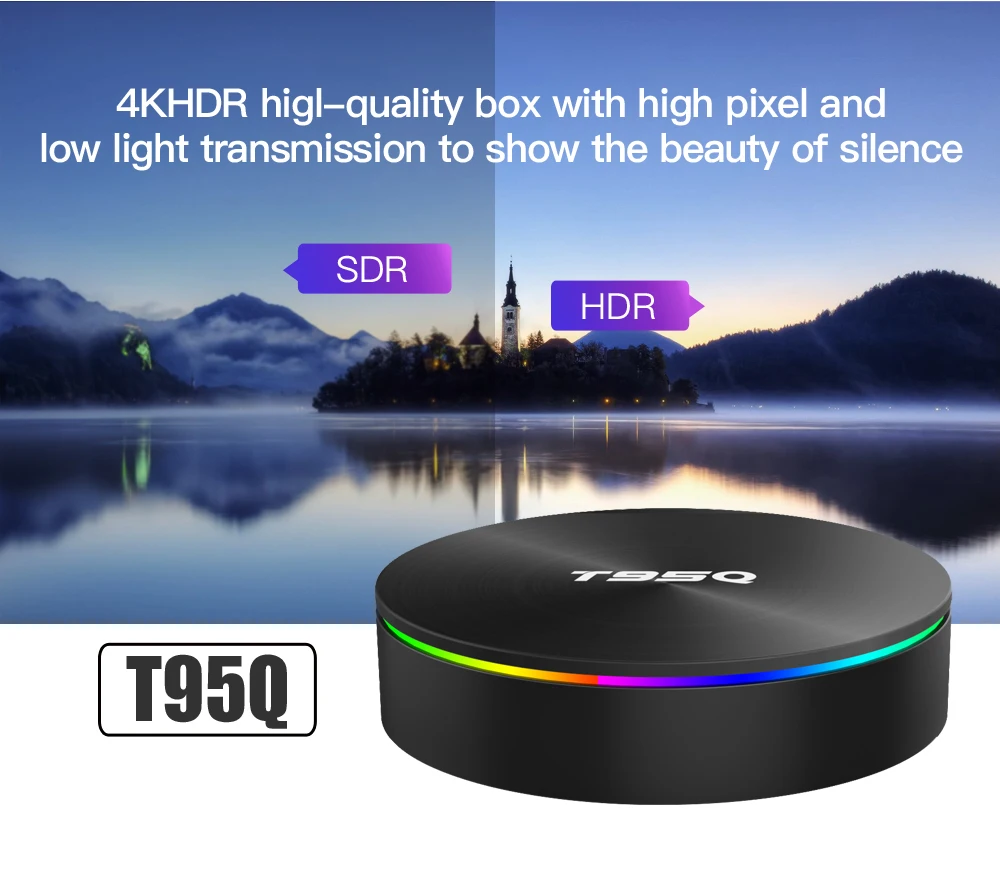 ТВ-приставка T95Q Android 9 0 Amlogic S905X3 4 + 32/64 ГБ |