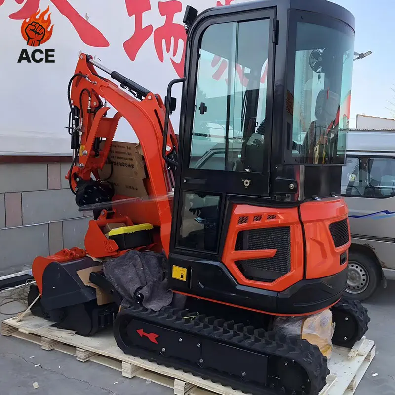 Фото Мини-экскаватор Epa Kubota 2 тонны, бесплатная доставка, мини-погрузчик для фермы, мини-экскаватор для дома, с индивидуальной 2-летней гарантией №2