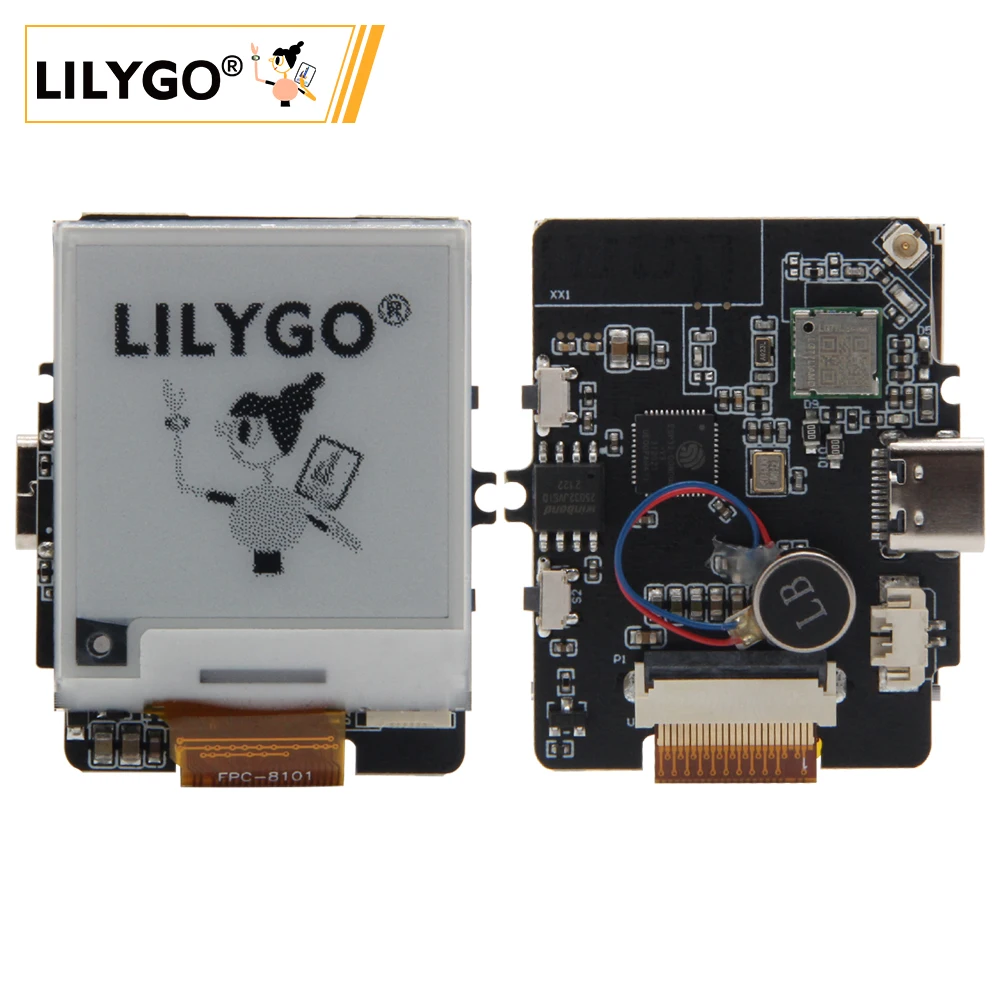 LILYGO® TTGO T-Wrist E-paper Display da 1.54 pollici ESP32 modulo Wireless WIFI Bluetooth scheda di sviluppo 4MB Flash GPS per Arduino