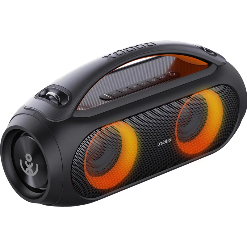 Переносной сабвуфер xdobo 80 Вт яркий bluetooth-динамик переносной для улицы танцев