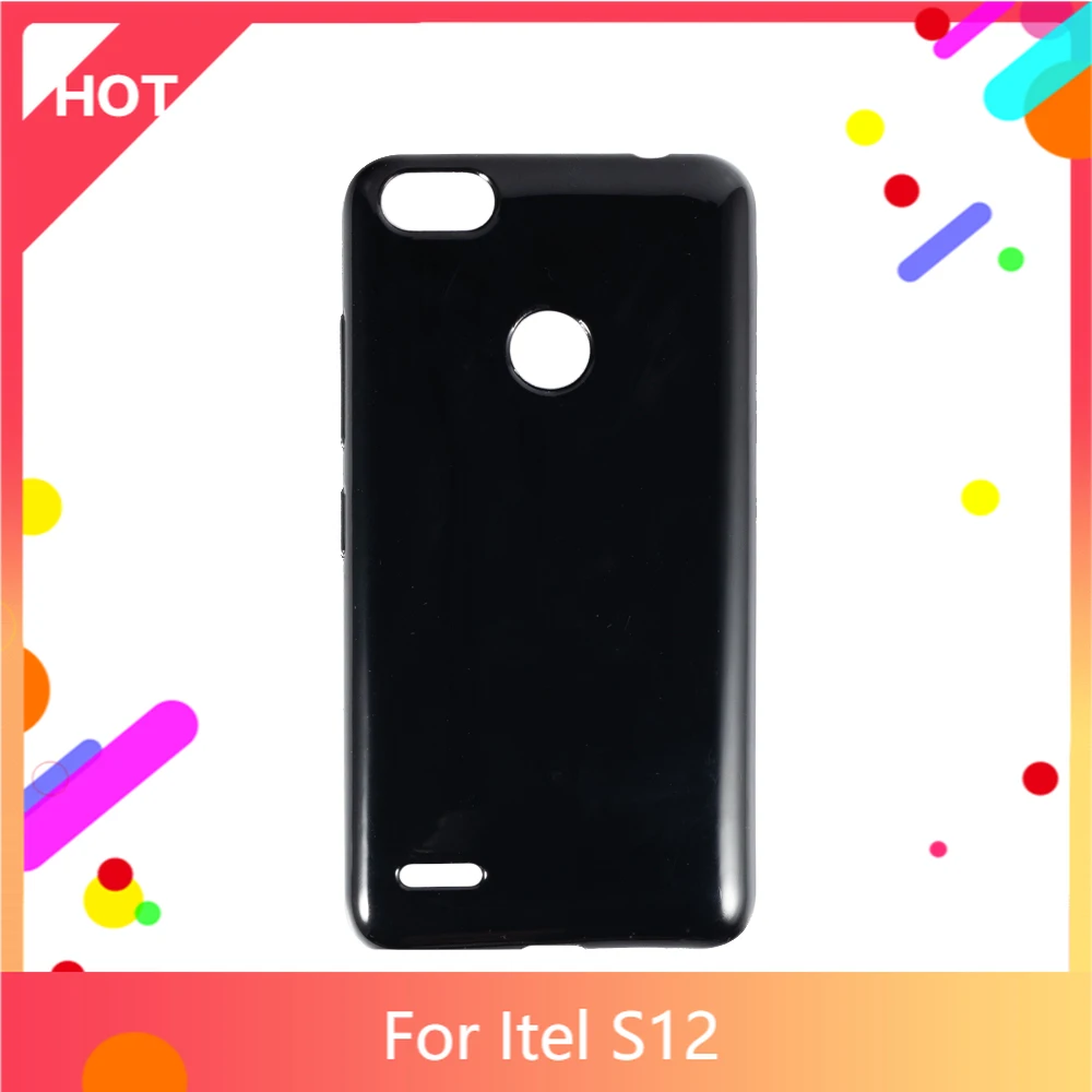 S12 чехол Матовая Мягкая силиконовая задняя накладка из ТПУ чехол для Itel S12 чехол для телефона чехол тонкий противоударный