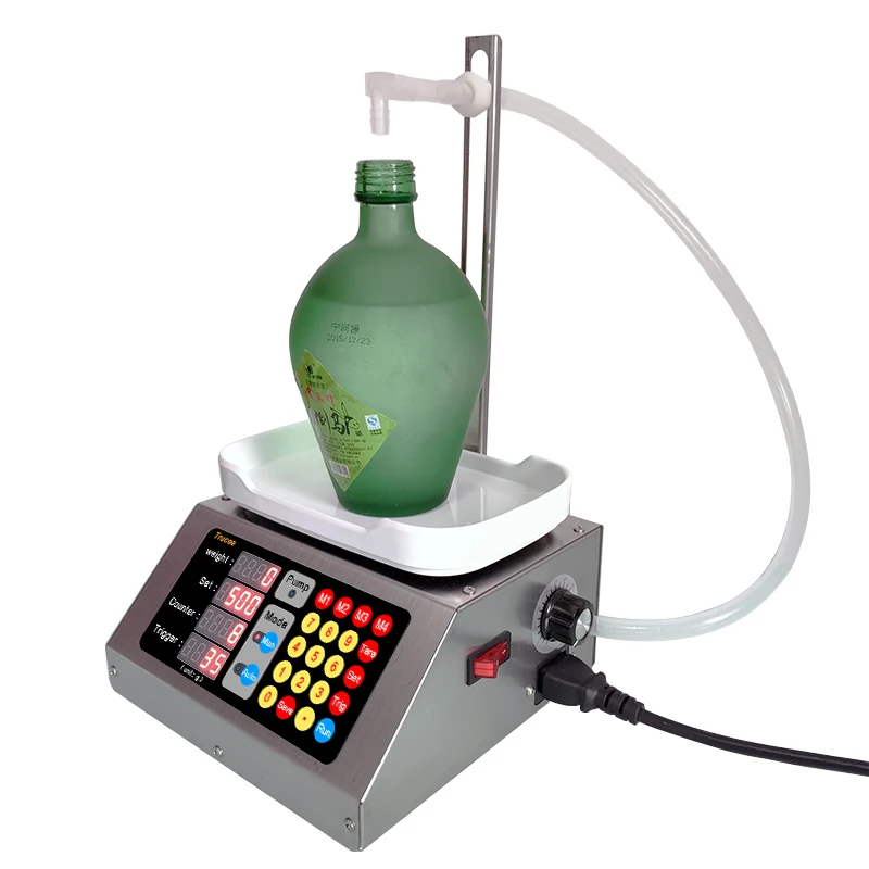 

AC110-220V Weighing Filling Machine Automatic Quantitative Liquid Dispenser 30W Filling 3.5L Per Min