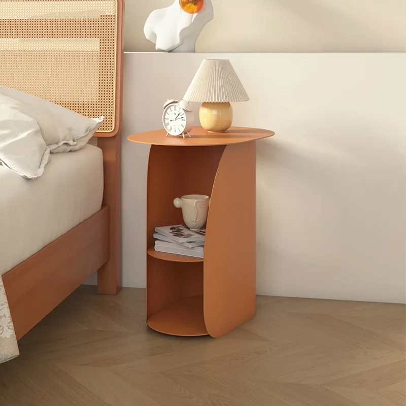 

Round Space Saving Nightstands Nordic Storage Dresser Modern Luxury Small Table Cabinet Meuble De Rangement Bedroom Furniture
