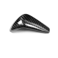 carbon fiber shift knob cover for a6 c7 c8 s6 a7 a4 b7 a5 q5 handle head sticker modification car accessories