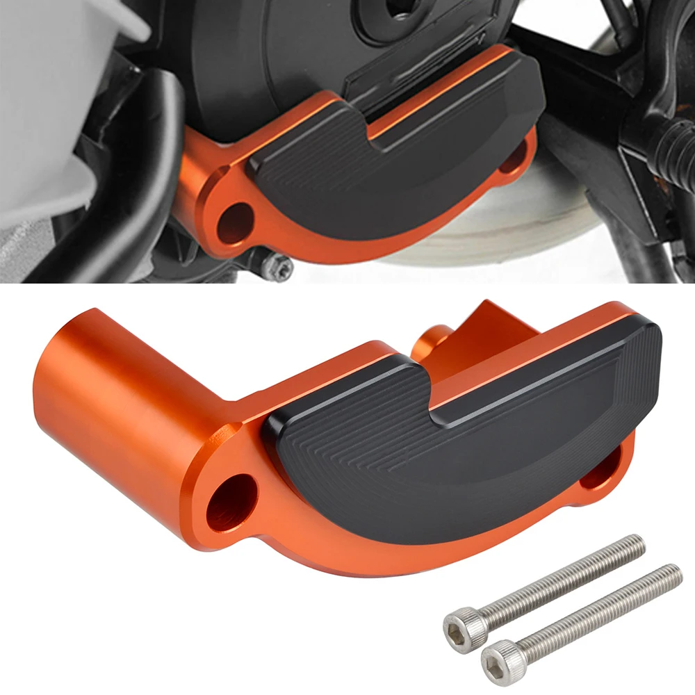 

Engine Case Slider Protector Left Side For KTM 1050 1090 1190 1290 Super Adventure & Duke R RC8 2008-2014 RC8R 2009-2015