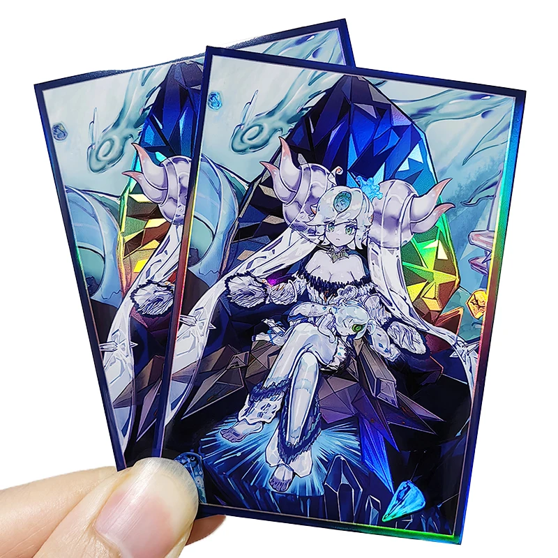 50 шт./комплект Yu-Gi-Oh! Флэш-карта рукав айснефрит Aegirine Rahn DIY Аниме игра коллекция