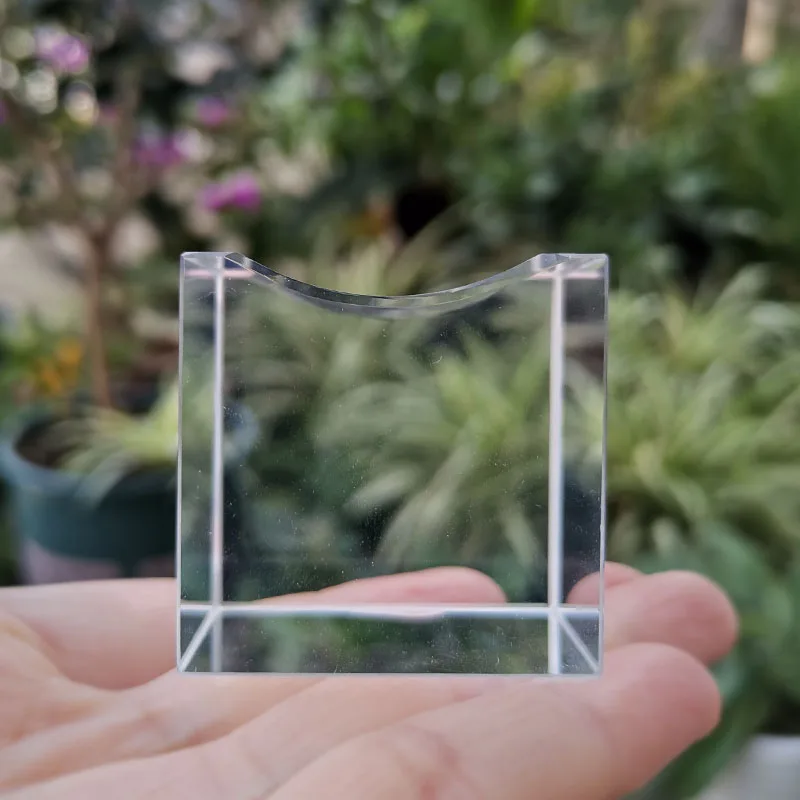 

Подставка для дисплея с кристаллами и бриллиантами, стеклянный куб, подставка для украшения дома фэн-шуй, подставка для украшений