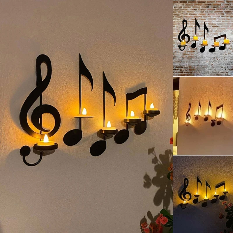 Wall Mounted Candlestick Ornaments For Home Bedroom Wedding Party Decoration