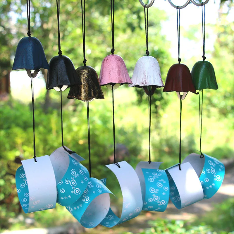 

Cast Iron Wind Chime Pine Cones Metal Ancient Japanese Scenic Spot Balcony Outdoor Courtyard Decor Temple Blessing Pendant Bell