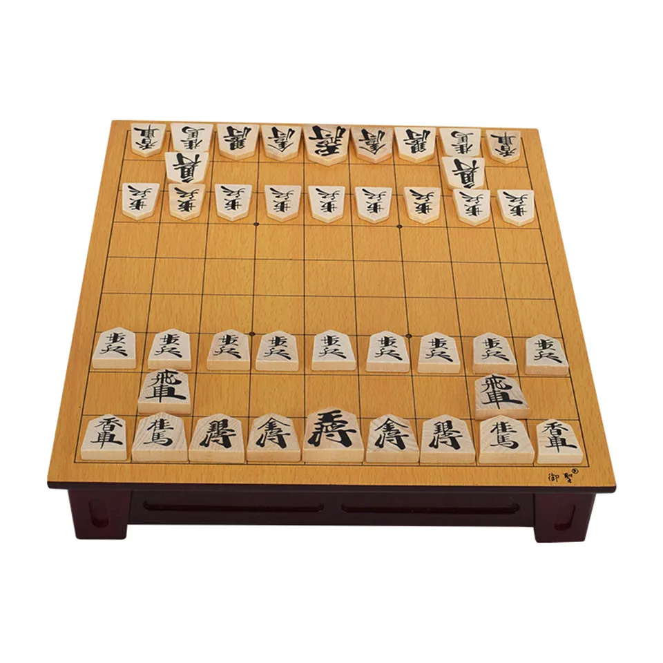 Роскошные деревянные японские Shogi 27*25*5 см 40 шт./компл. шахматный набор с выдвижным