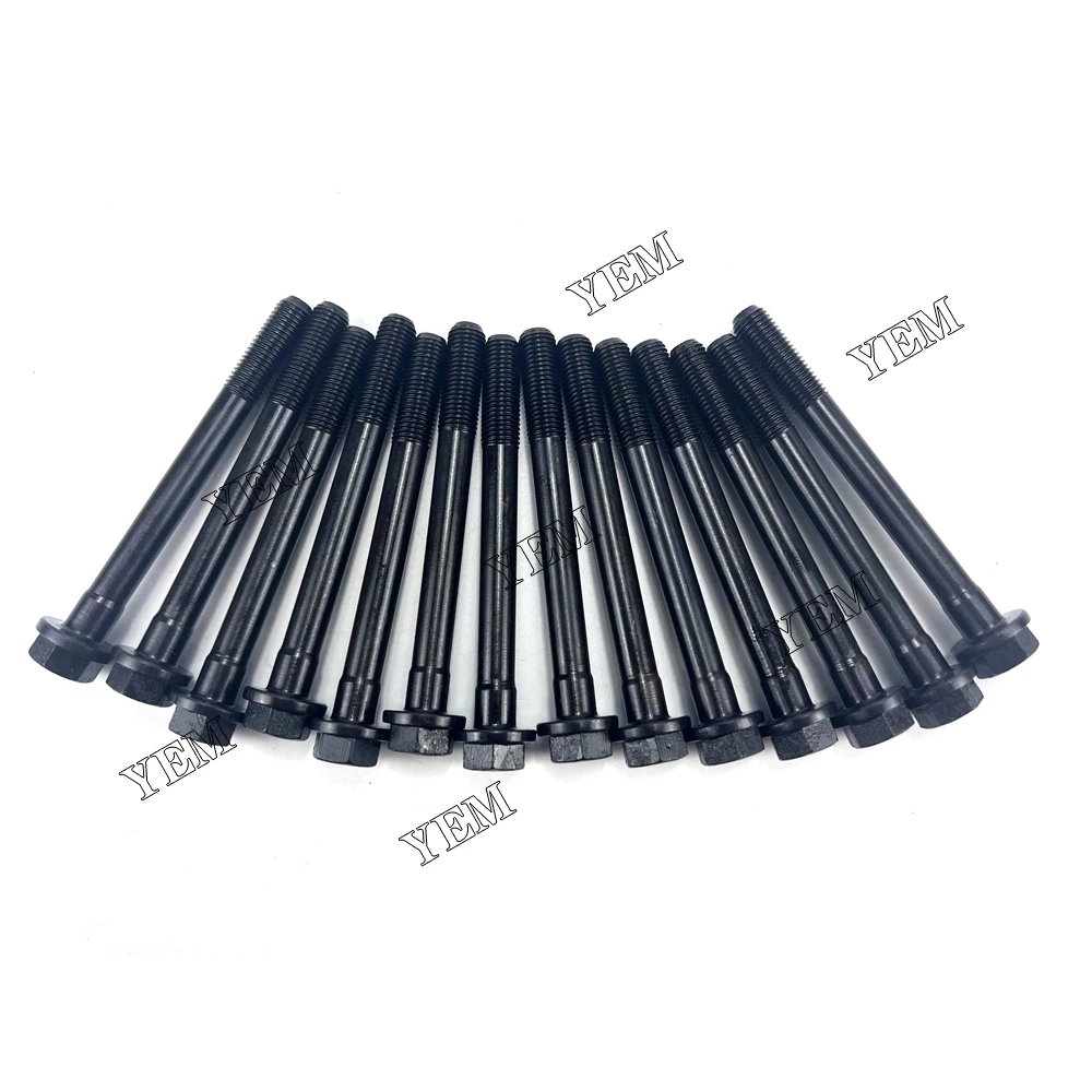 Новый Болт головки цилиндра 14x для Yanmar 3TNV84 (подходит одного двигателя)