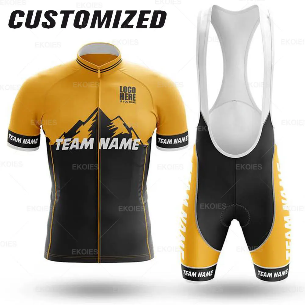 

Custom Cycling Clothing Summer Breathable Cycling Jersey Set Special Design MTB Bicycle Team Uniform Ropa Ciclismo Cycling Kits