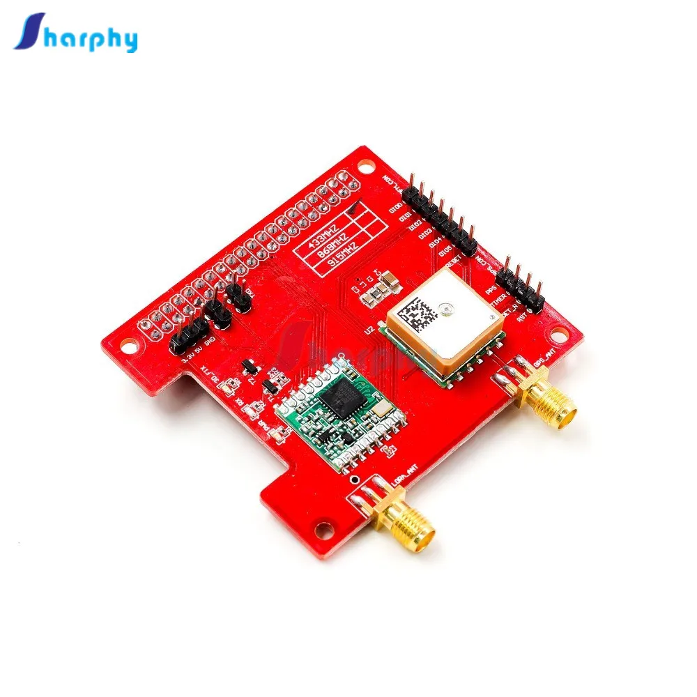 LorGPS HAT V1.4 version Lora/GPS_HAT is a expanded module for LoRaWan and GPS for ues with the Raspberry Pi