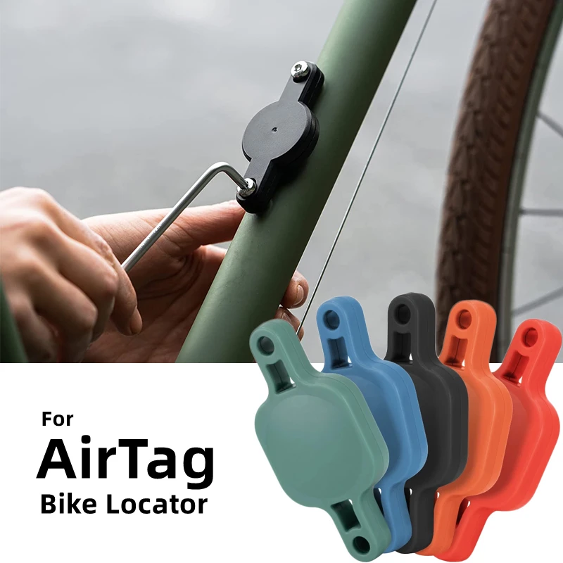 

Велосипедное крепление, чехол для AirTag, защитный чехол, Противоугонный велосипедный трекер для Apple AirTag Air Tag, аксессуары