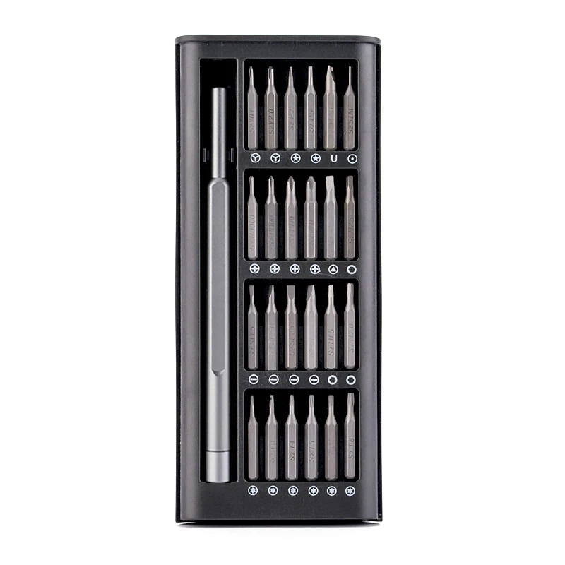 

ScrewKit Precision 25 in 1 Screwdriver Set Interchangeable Bits Screwdriver Kit Professional Manual Repair Tools