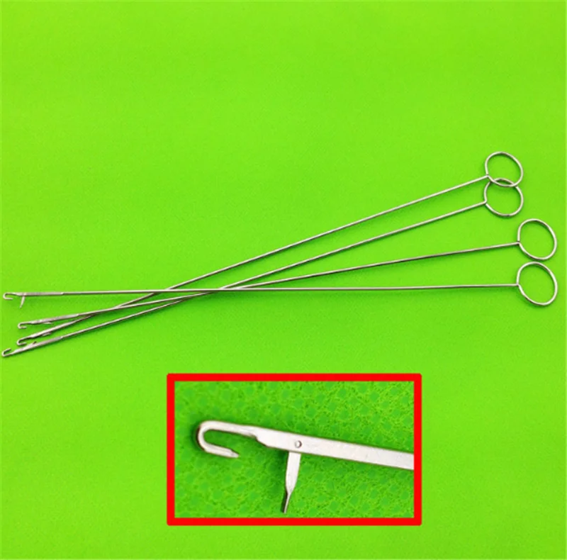 

1PC Metal Sewing Loop Turner Hook Latch For Turning Fabric Tubes Straps Belts Strip for Home Sewing Tools