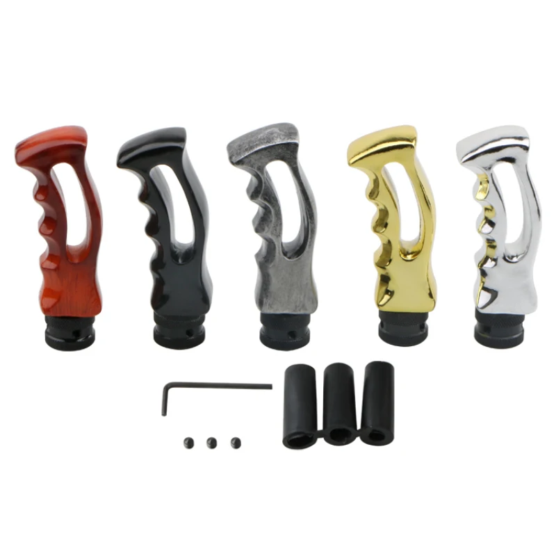 

Universal Manual Gear Shift Knob Pistol Grip Handle Gear Stick Shifter Replacements Car Accessories Comfortable Grip Experience