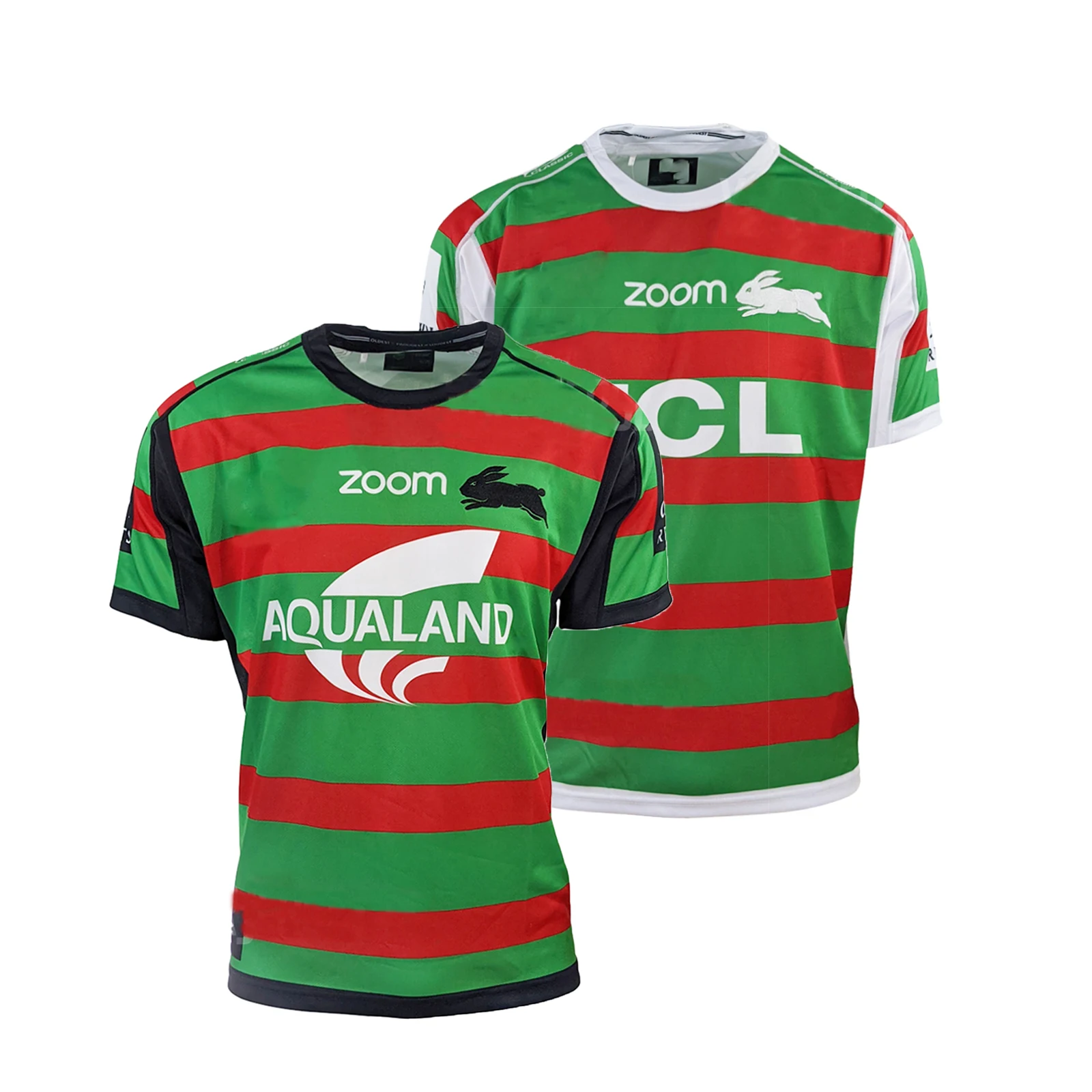 

South Sydney Rabbitohs 2021 Men's Replica Home/Away Rugby Jersey Sport Shirt S-5XL