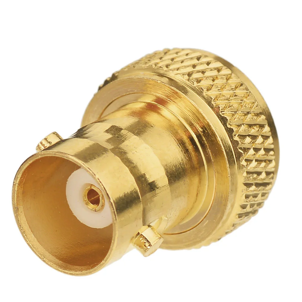 Superbat Gold Plated SMA Jack to BNC Female Convert RF Coaxial Connector Straight