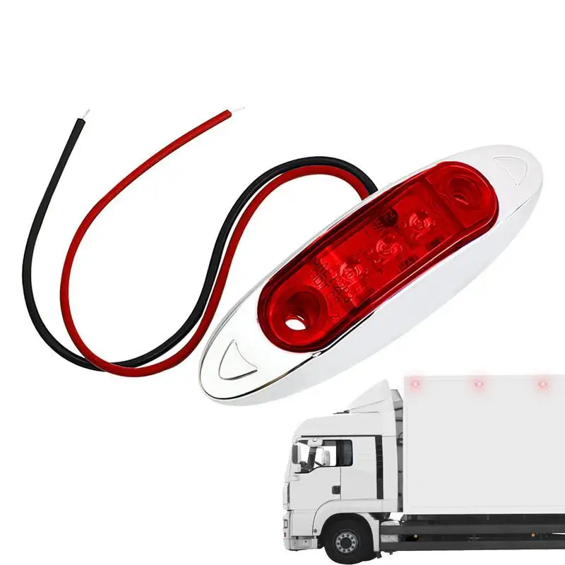 

RV Trailer LED Marker Clearance Lights 12-24V Truck Side Lights Trailer LED Lights 3LED Wireless Trailer Lights For Truck RV
