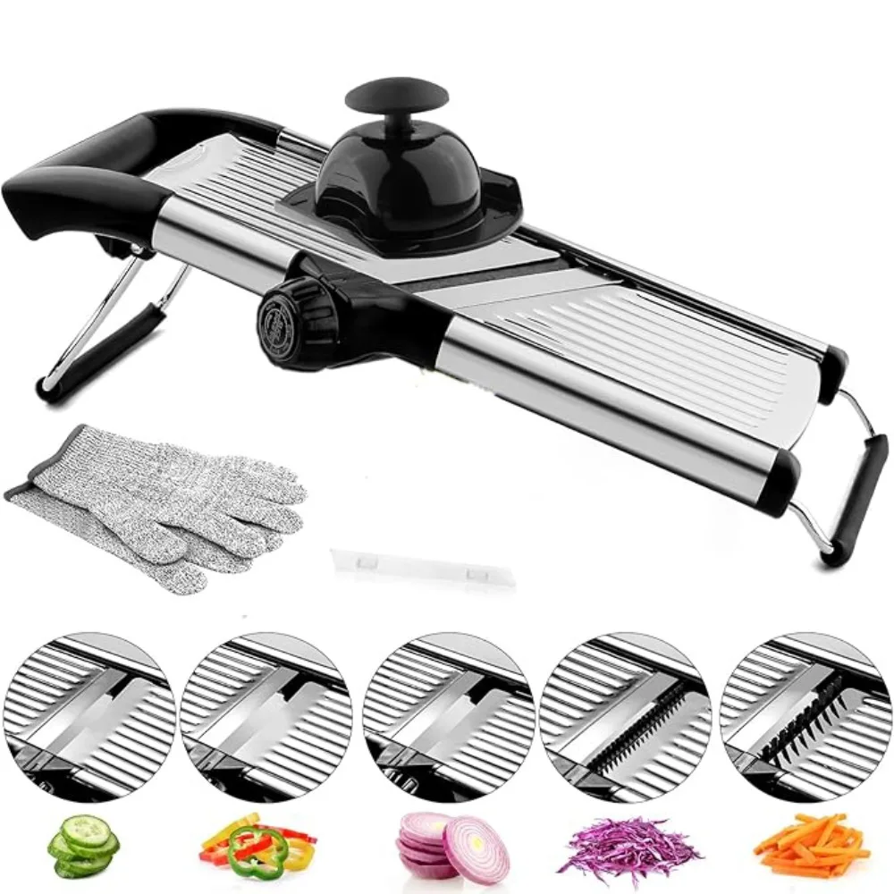 

Регулируемая овощерезка из нержавеющей стали