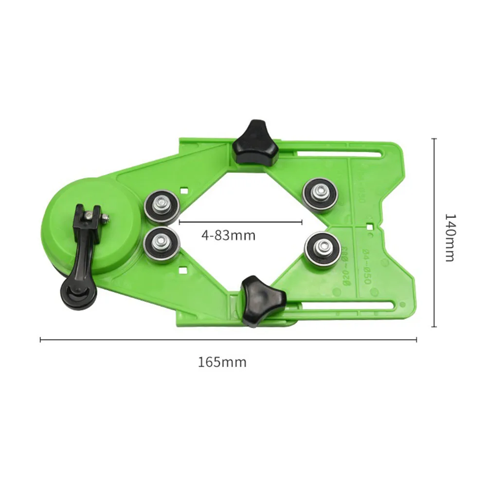 

Brand New Tile Hole Locator Drill Guide 4-83mm Construction Tools Drill Bit Locator For Ceramic Tile Drilling Green