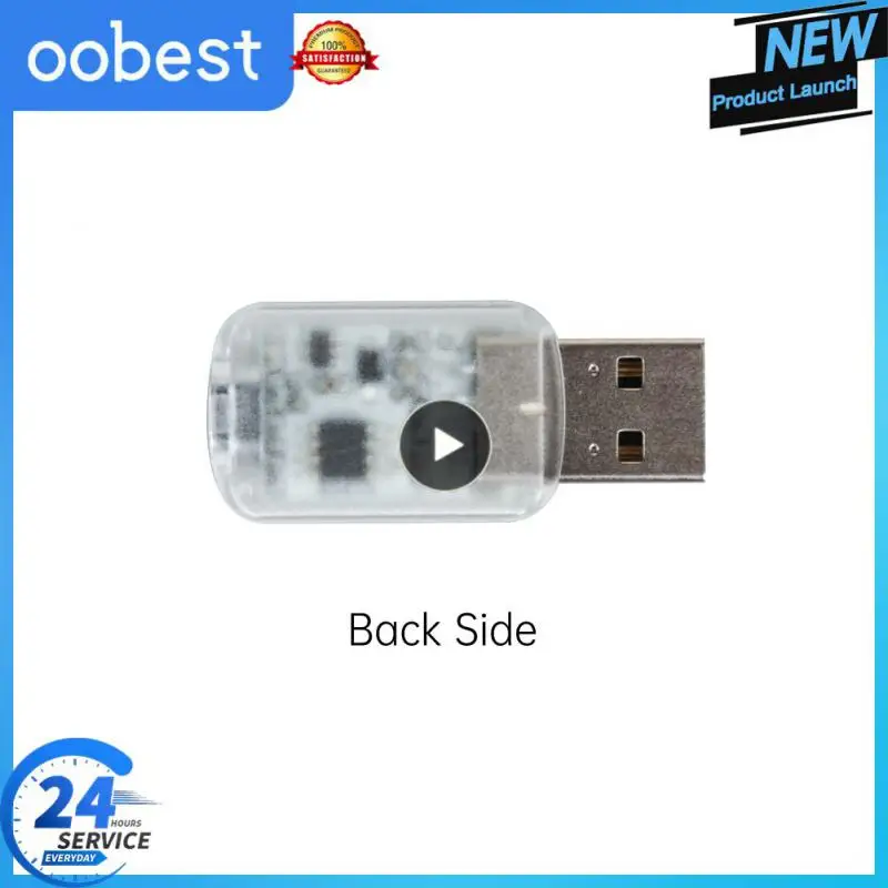 

1~10PCS Car Mini USB LED Light Touch Switch RGB Colorful Auto Interior Atmosphere Light Decoration PC Mobile Power Charging