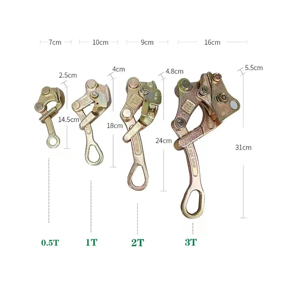 3T кабельная ручка стальной инструмент для вытягивания троса кабельный зажим