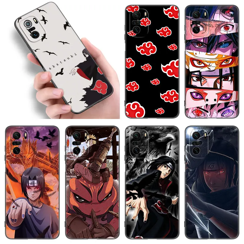 Чехол для телефона с аниме Uciha-Boy для Xiaomi POCO F2 F3 M2 M3 M4 X3 X4 Pro NFC F4 GT 5G F1 X2 C3 C31 C40 M5S, мягкий черный чехол из ТПУ