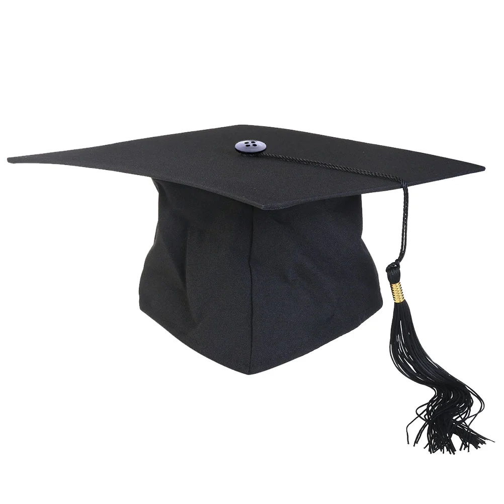 

College Graduation Cap 2021 2020 Party Supplies Photo Gifts Hat Doctoral Tassels Hood Men Women Adult