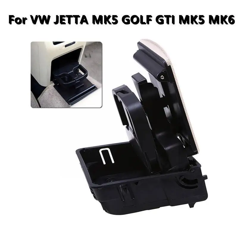 

Подлокотник центральной консоли, задний подстаканник для напитков для VW Jetta MK5 5 Golf MK6 6 VI 1K0862532 1K0862532C M0B8