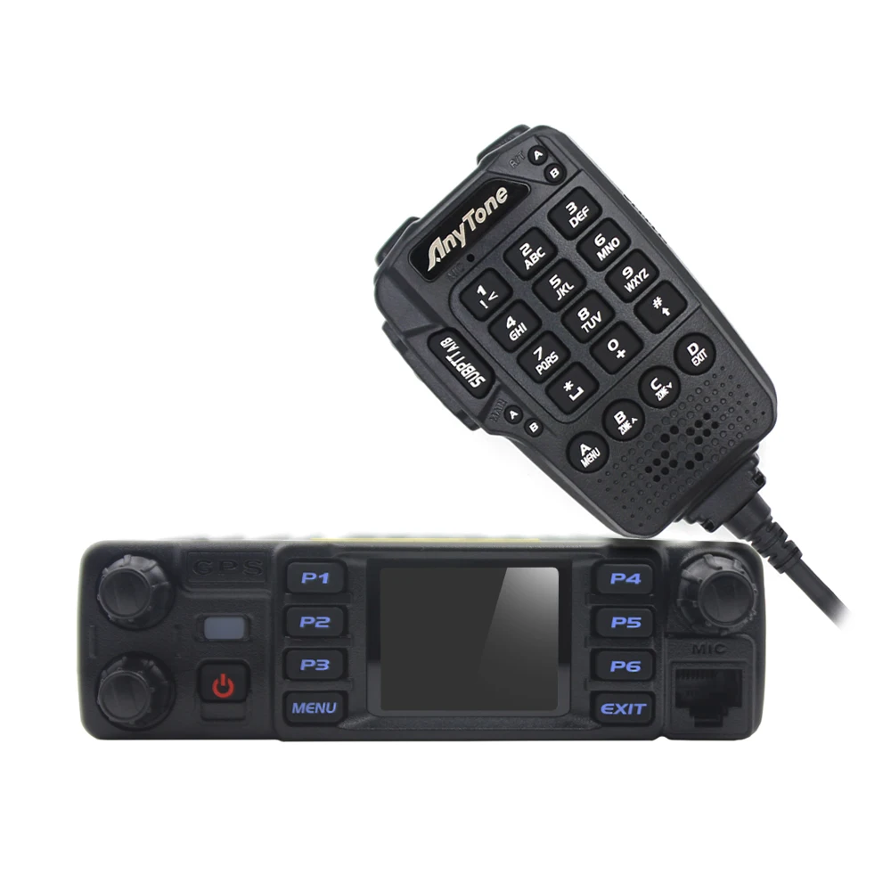 

yyhc Anytone AT-D578UV PRO 50W DMR digital Radio Dual Band UHF VHF Walkie Talkie with GPS APRS Wireless PTT Car Mobile Radio