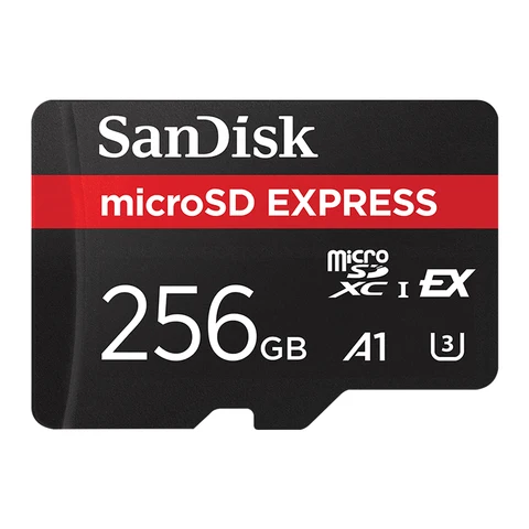 SanDisk microSD EXpress карта памяти 128/256 ГБ