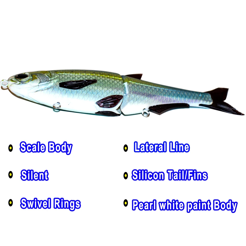 Силиконовая приманка Chan's Huang 18 см 69 г