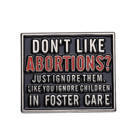 Эмалированные булавки "Не нравится" XioMara