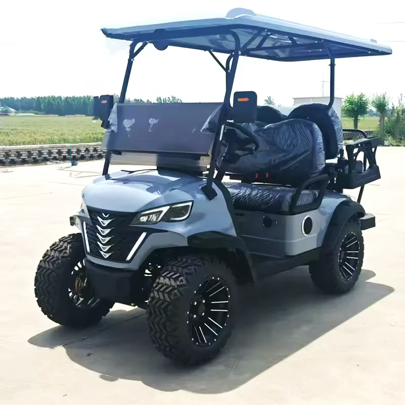 Лидер продаж 48 В 2-4-6 мест боковая сторона 4*4 электрическая тележка для гольфа