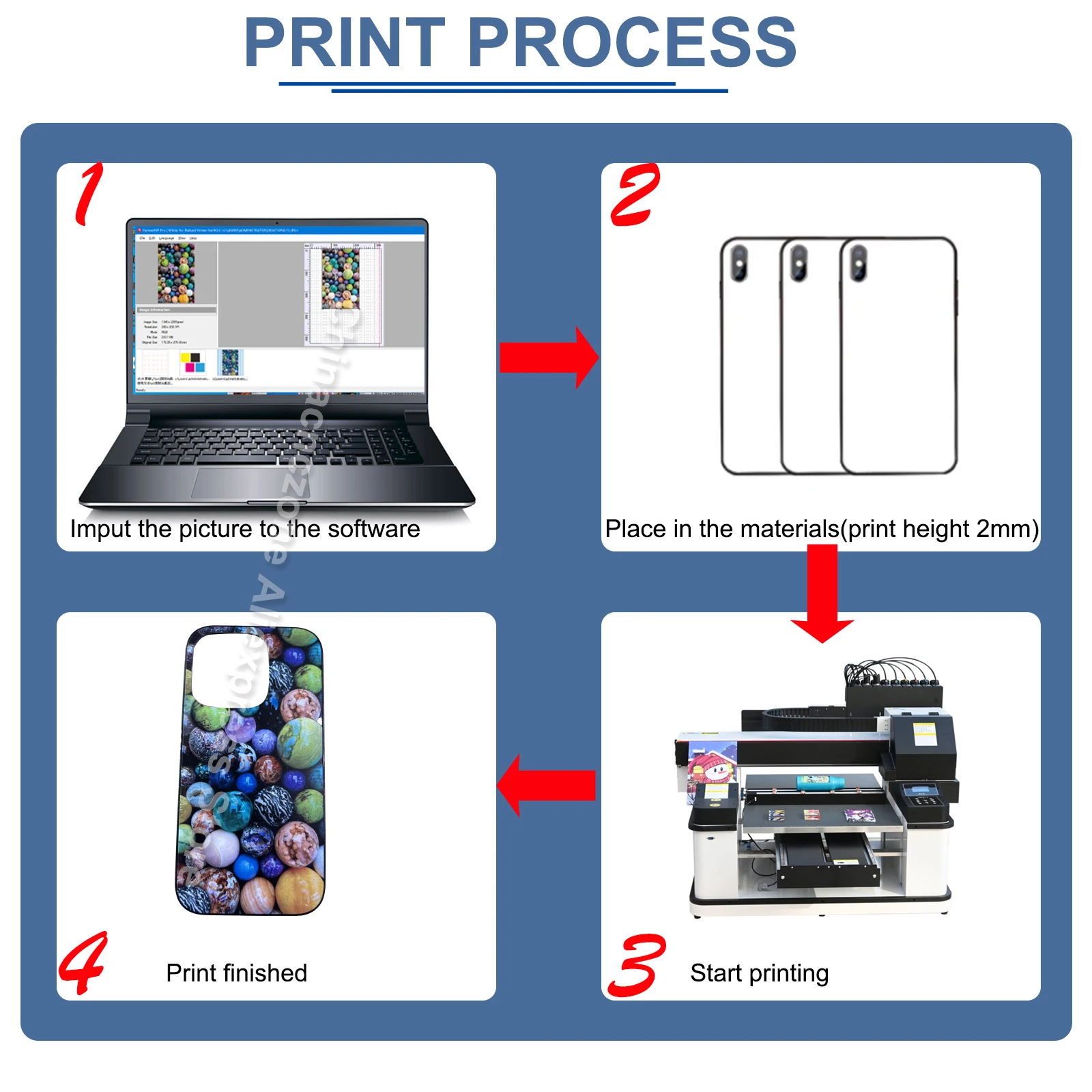 УФ-принтер ACHI 6090 3 шт. насадки XP600 для цилиндрического 3d-тиснения и вакуумного