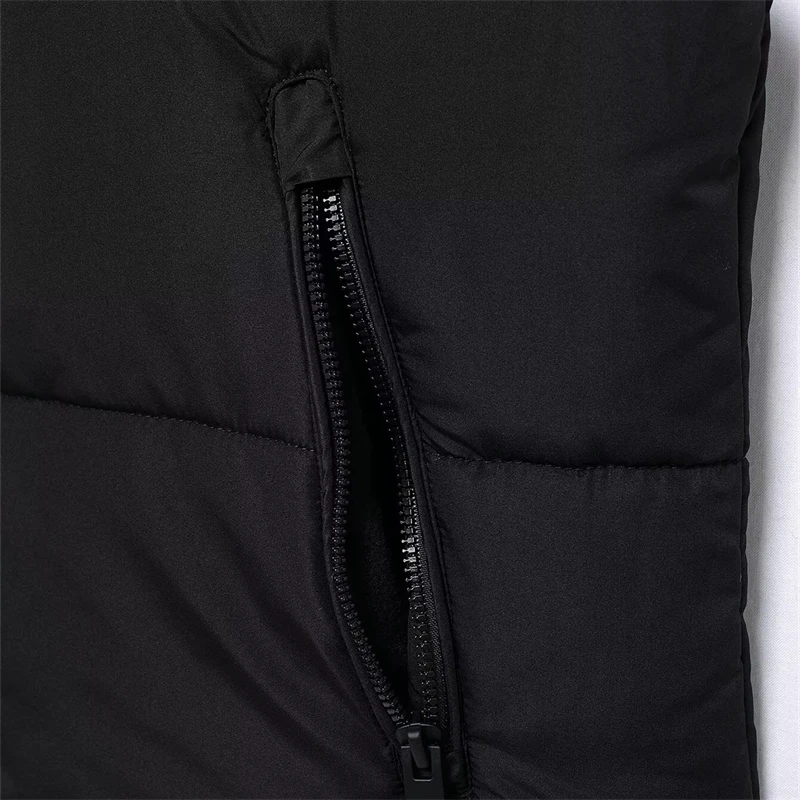 KEYANKETIAN 2024 осенне-зимний новый женский жилет с двумя капюшонами стиль для отдыха