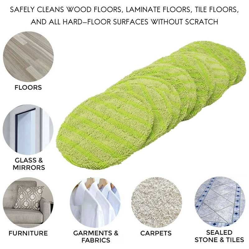 10 шт. сменная накладка для беспроводной электрической роторной швабры