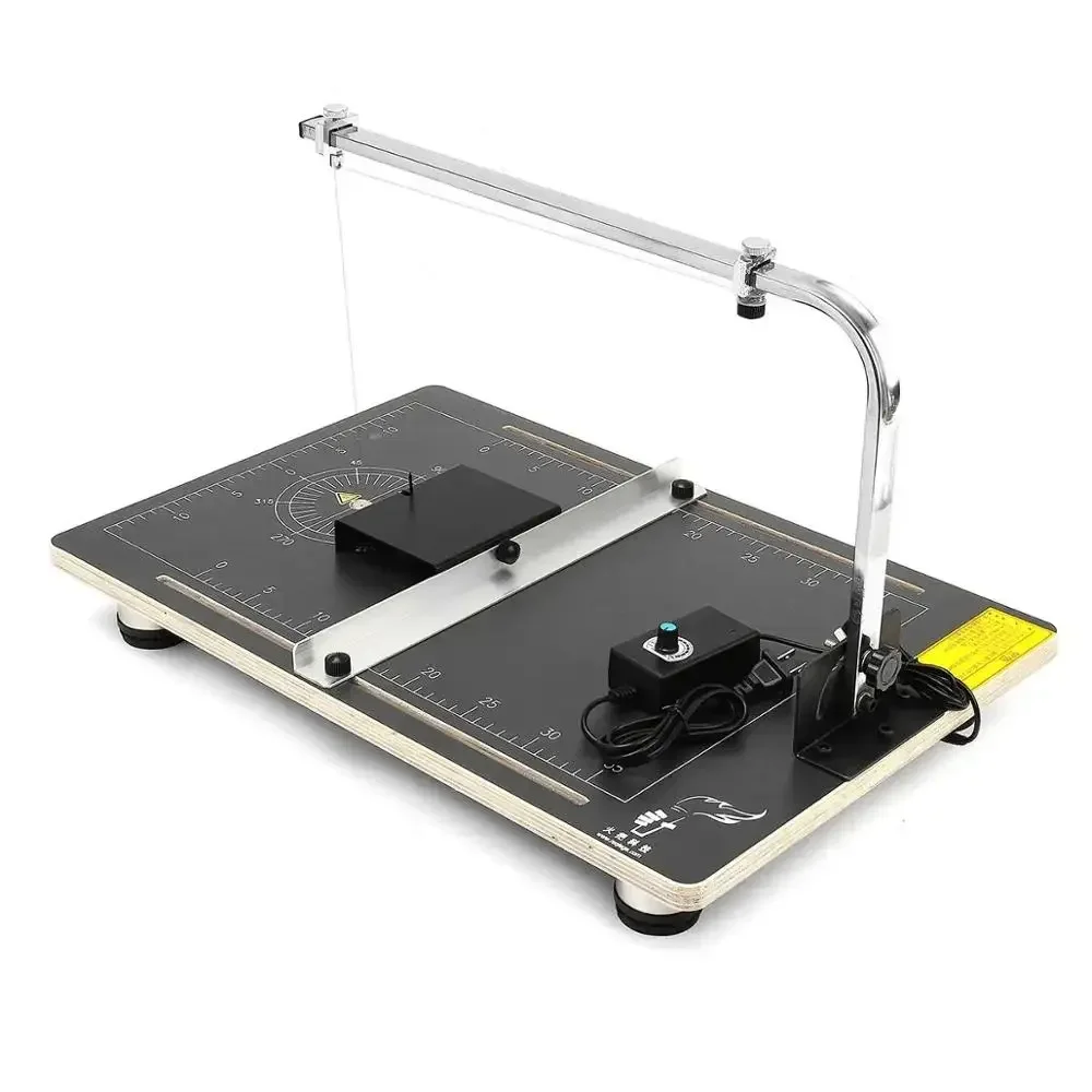 ALLSOME 220V Board Hot Wire Styrofoam Cutter macchina da taglio per schiuma utensili tavolo daitement spina europea