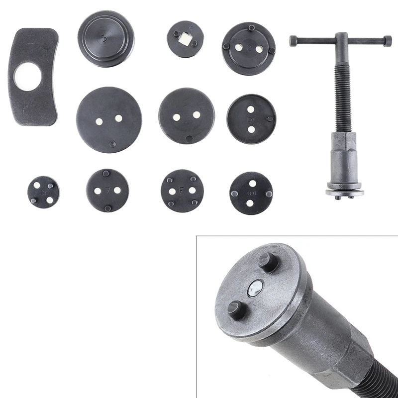 12 шт. Универсальный Автомобильный дисковый тормозной суппорт обратный тормоз