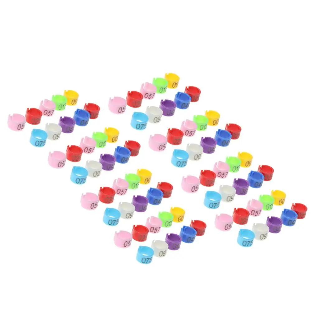 50 шт. Радиочастотное кольцо для ног с электронными бирками