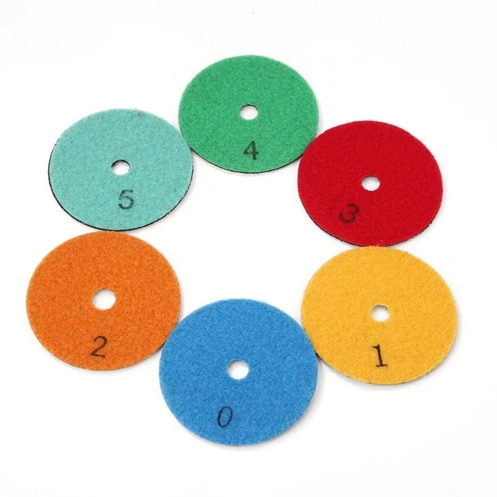

1pc 80/150/300/500/1000/2000# Diamond Dry Polishing Pad 3 Inch Sharp Type For Granite Marble Sanding Disc Abrasives Tools