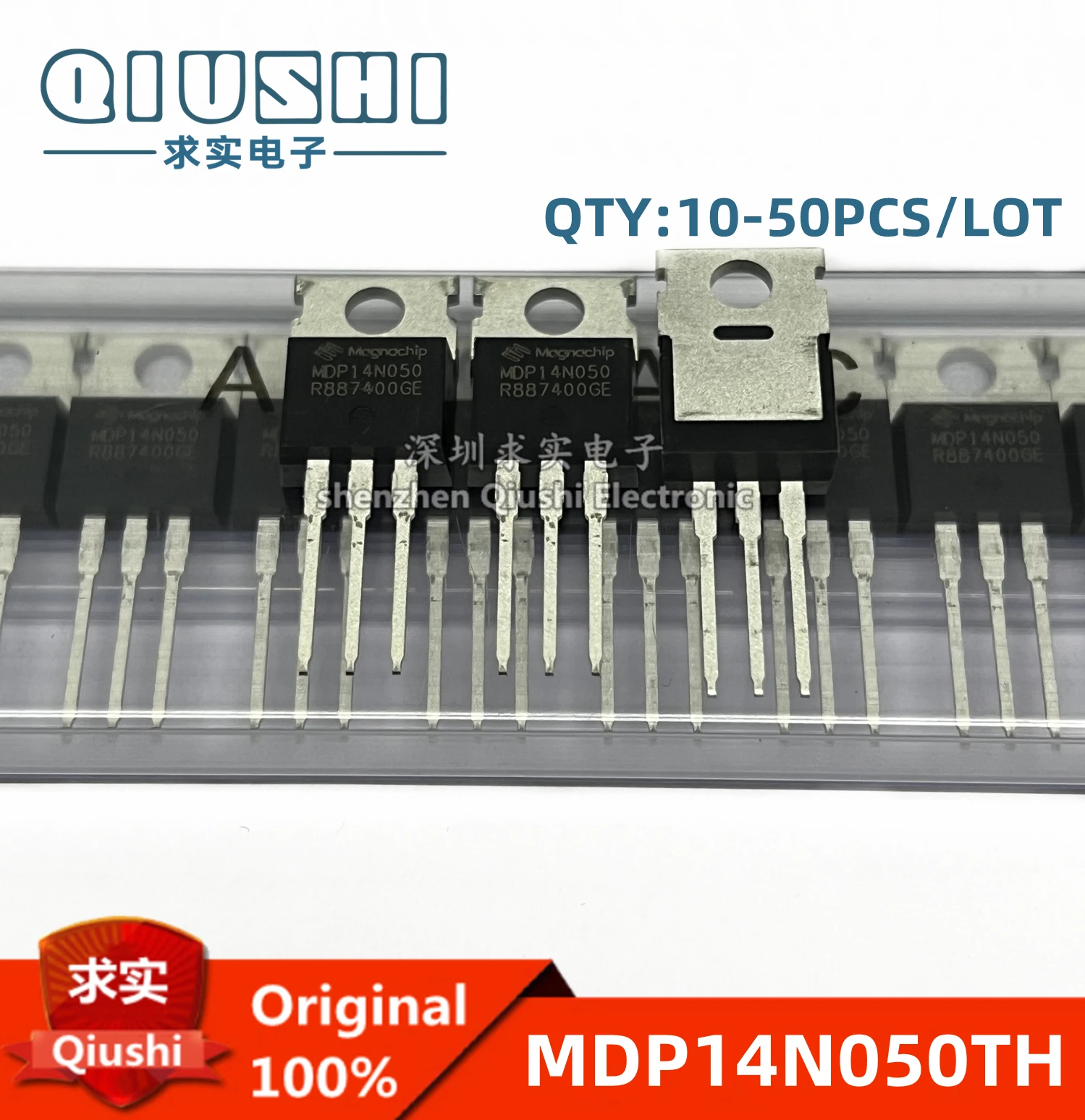 

Qiushi 10pcs - 50pcs/LOT 100% New Imported Oiginal MDP14N050TH MDP14N050 14N050 MOSFET 135V 120A