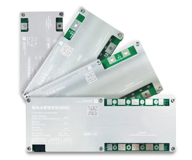 Smart BMS LiFePo4 12V 24V 48V 50A 100A 200A Li-Ion LTO 3S 4S 8S 10S 12S 16S 24S Bms Balance APP LCD RS485 Аккумуляторный