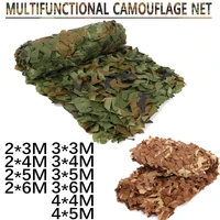 camouflage nets military army training tent shade outdoor camping hunting shelter hide netting car covers garden bar decoration