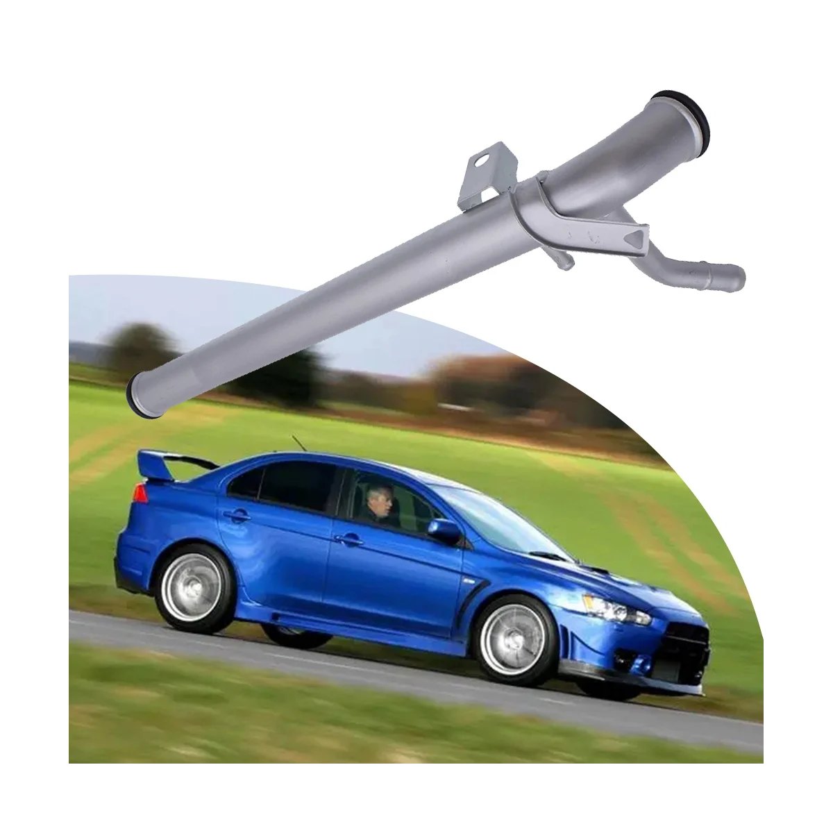 Впускная труба водяного насоса MN155162 для Mitsubishi Lancer CS7A CS7W Outlander I CU5W 2001-2007 Grandis NA4W