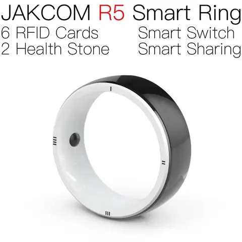 Умное кольцо JAKCOM R5, лучший подарок с uid сменной картой, rfid вызовы, кафе iso11785 голограмма, ПВХ id принтер, смарт-метки, тяжелый переключатель