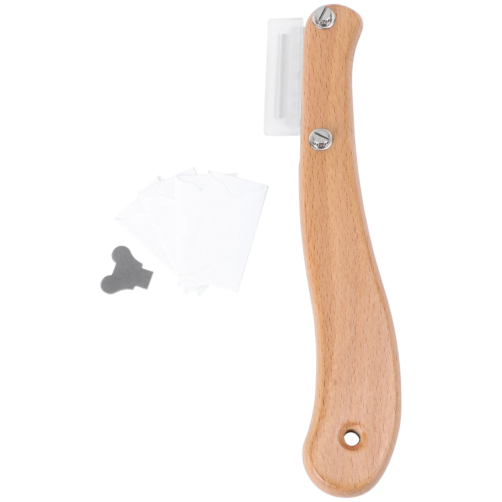 

Bread Lame Dough Scoring Tool Handslasher Wood Steel Making Tools Bakers Slashing