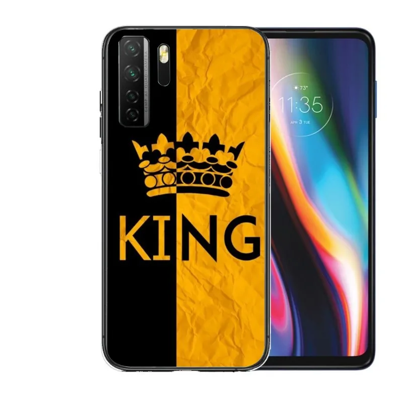 Фото Чехол Kiang Tu для телефона Huawei P50 P40 P30 Pro Lite P Smart 2021 2019 Magic 3, мягкий черный чехол для телефона №2
